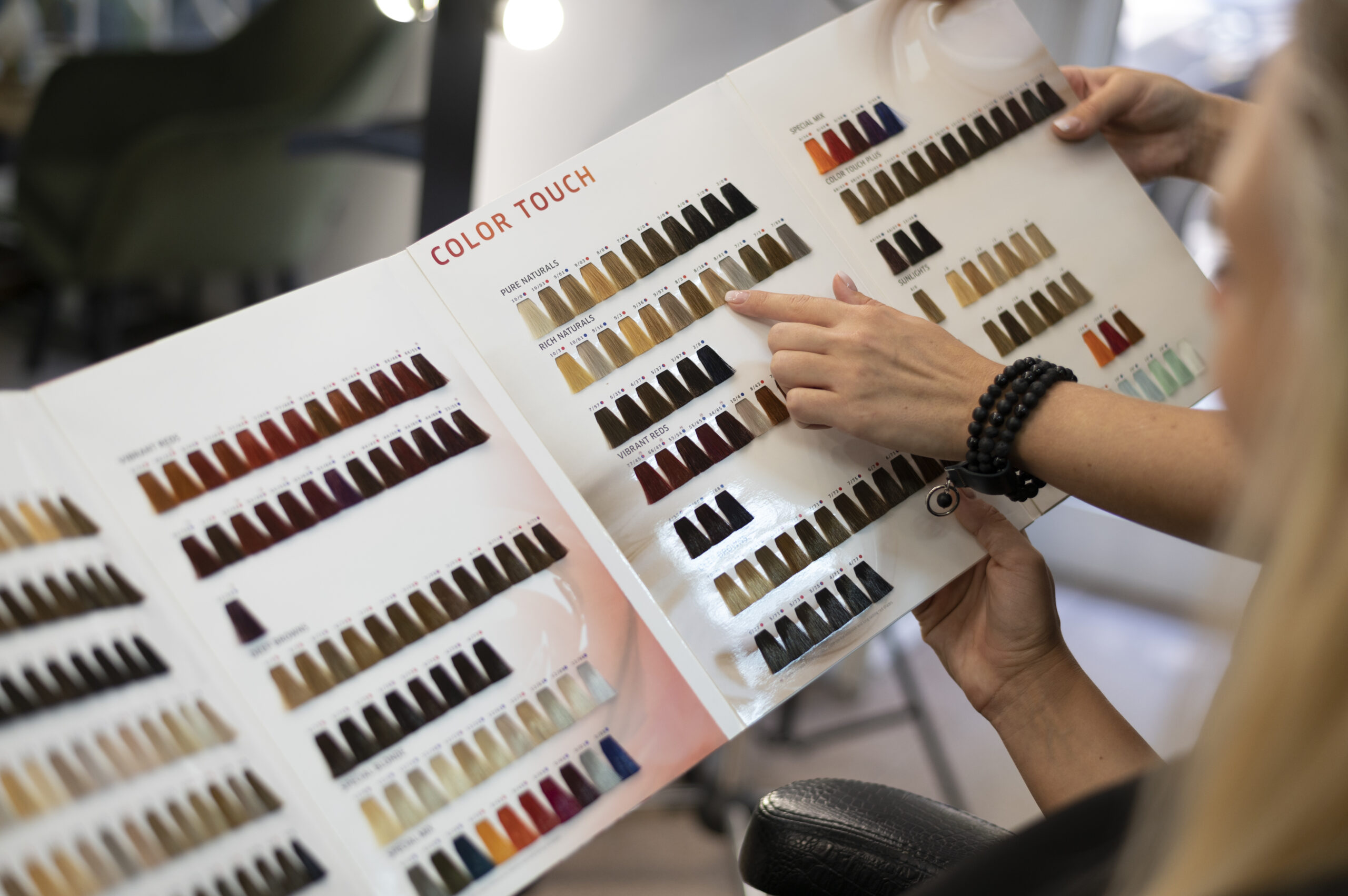 Consulenza colore capelli